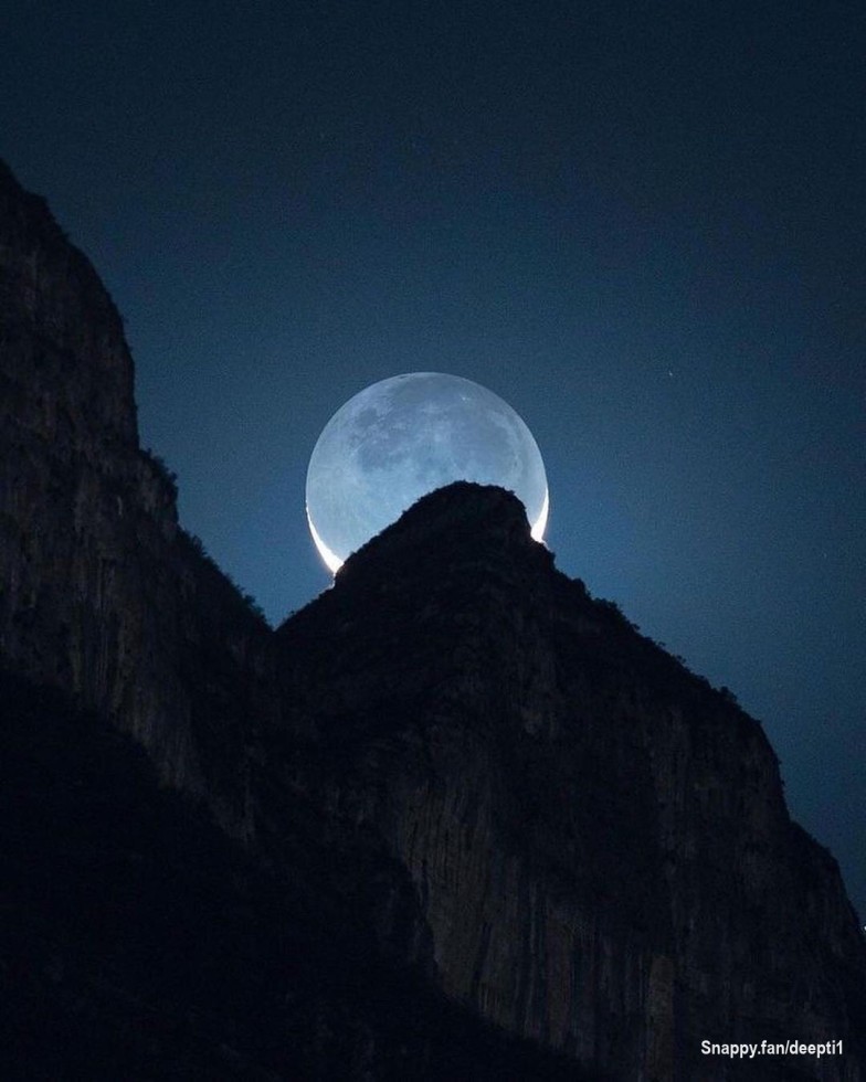 "Chasing dreams under a red-tinted sky."